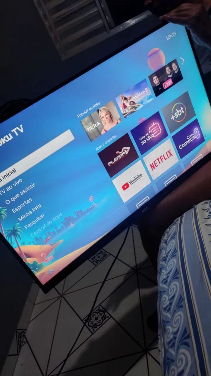 Vende se uma tv smart aoc - Foto 2