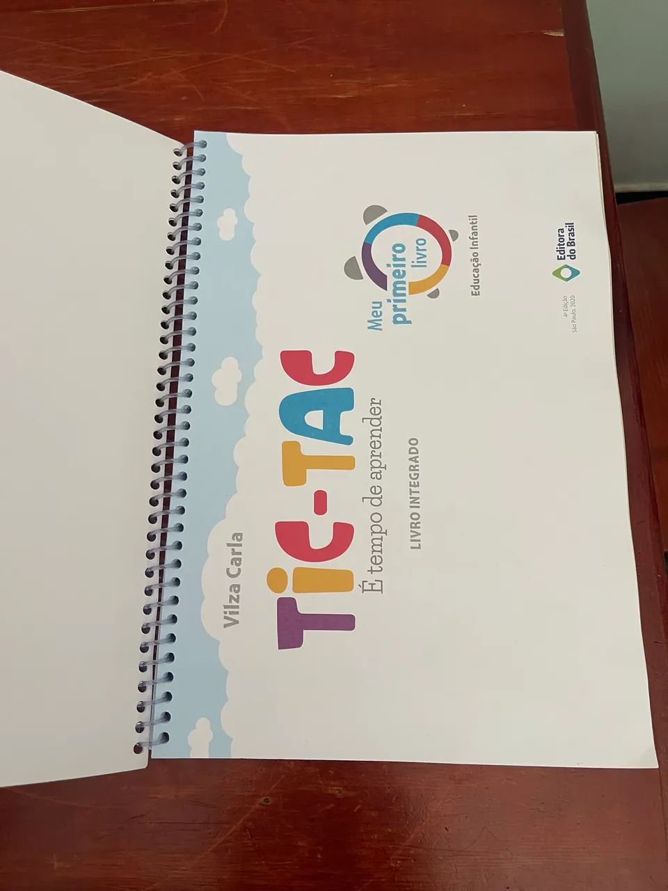 Livro Tic tac - primeira infância 