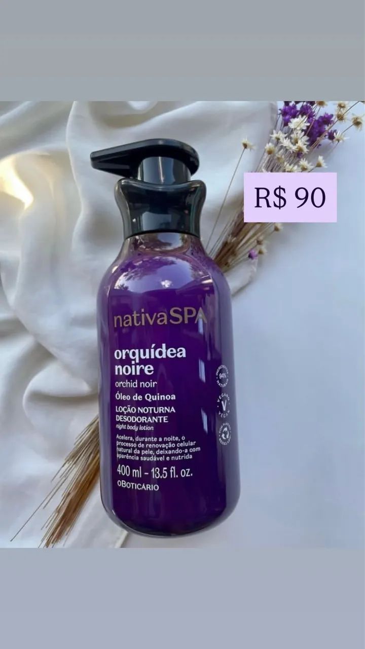 Hidratante orquídea noire 