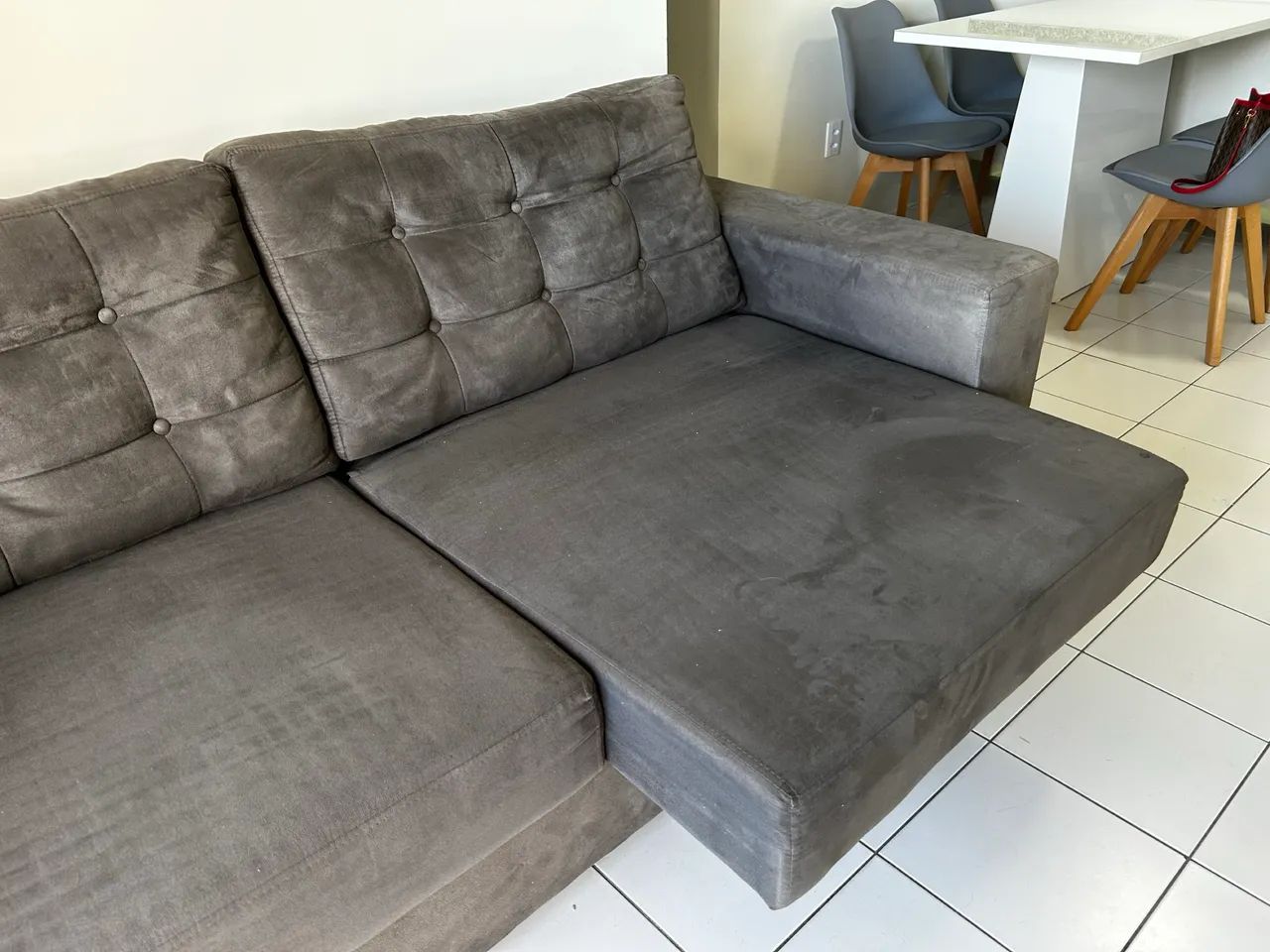 Sofá retrátil 3 lugares  - Foto 3