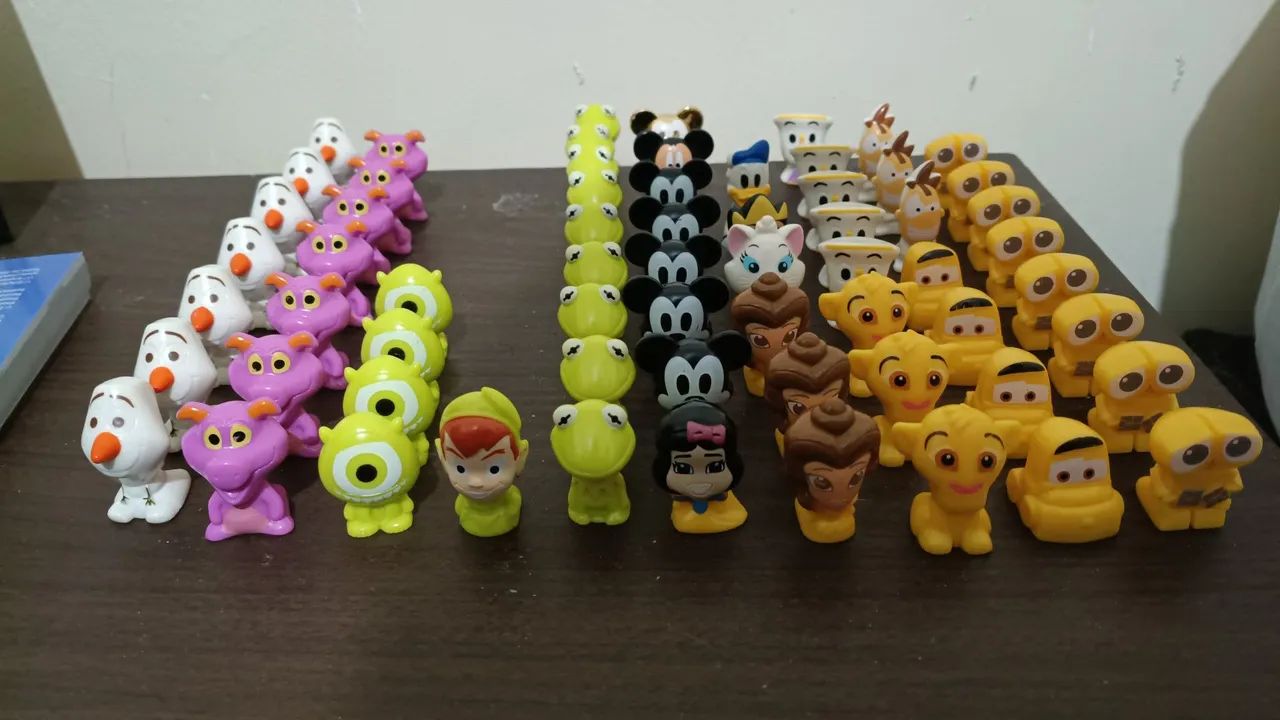Gogos diversos - Disney e turma da monica