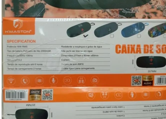 Caixa Bluetooth H'maston AM10 16W - Foto 2