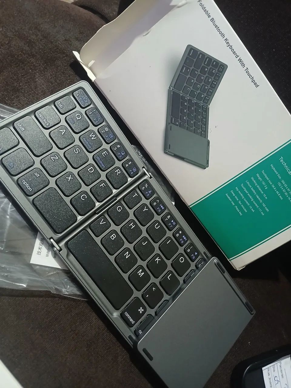 Teclado dobrável Bluetooth  - Foto 3