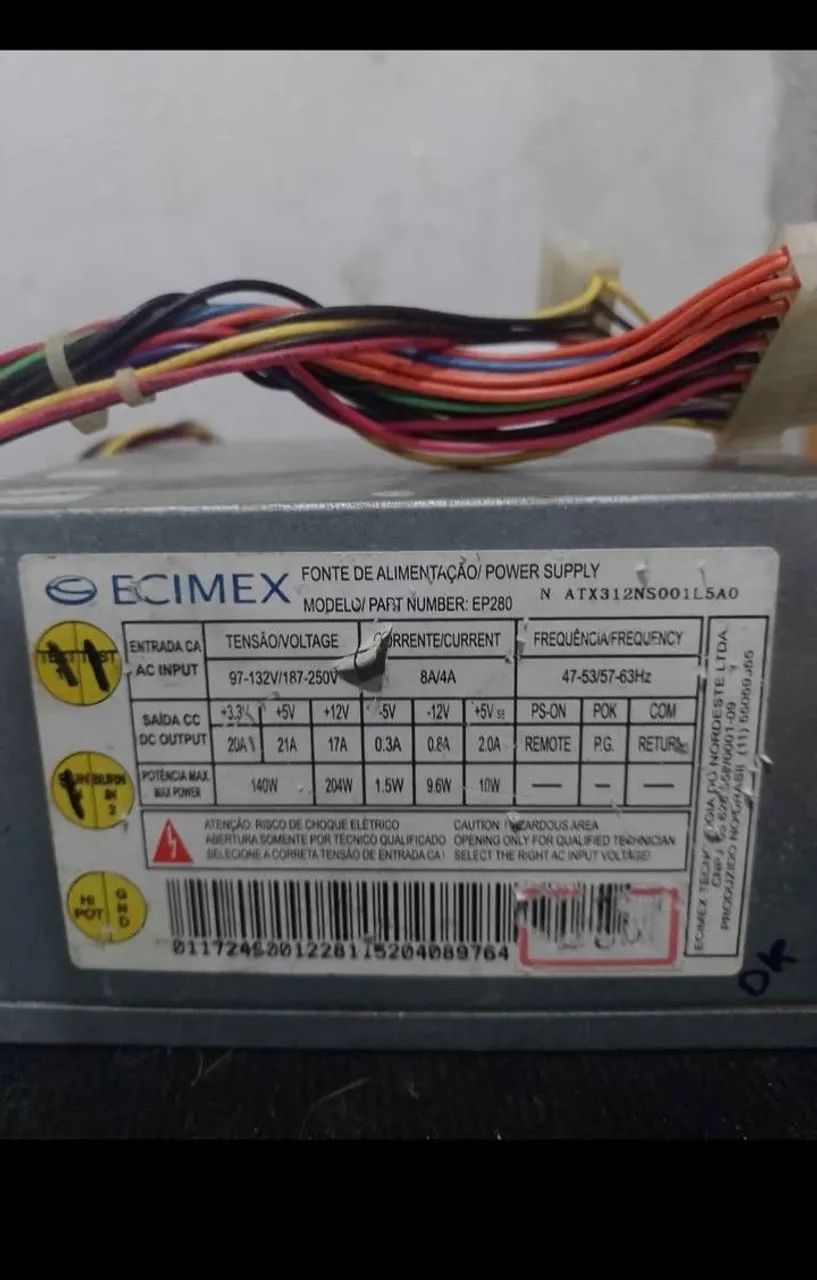 Fonte Pc atx - Foto 3
