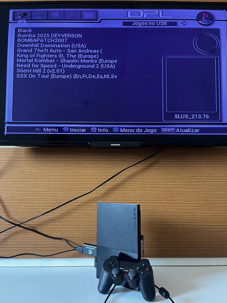 PS2 Slim Completo + Vários jogos! - Foto 3