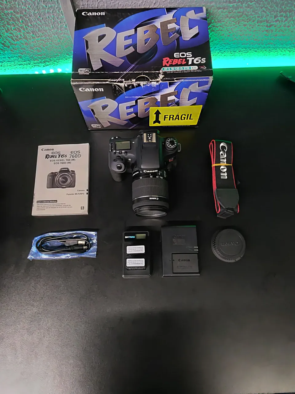 Canon EOS Kit 80D + lente 18-55mm IS STM DSLR - Câmeras e
