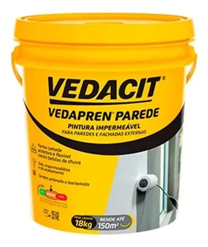 Vedapren parede, pintura impermeável 