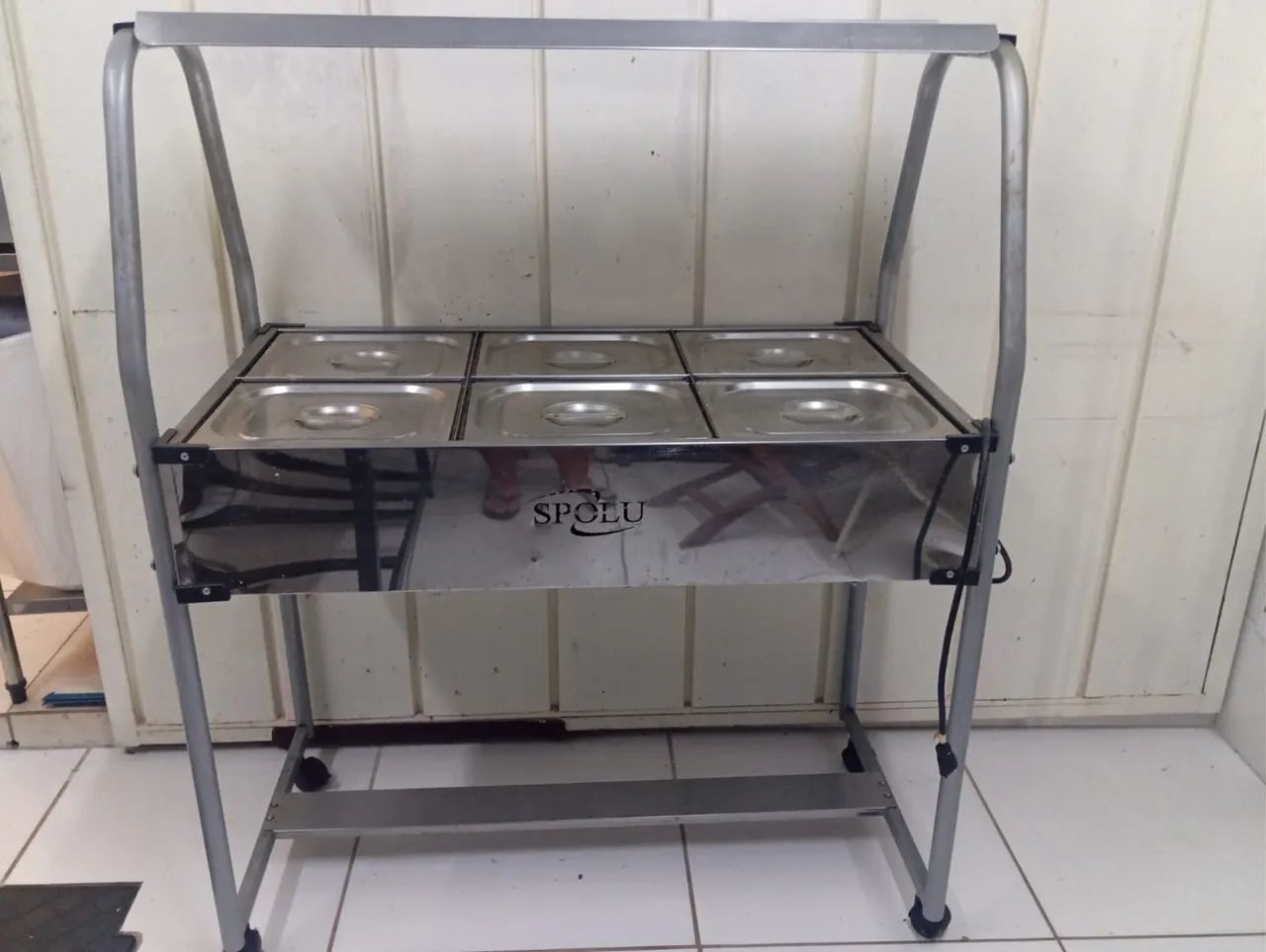 Buffet térmico 6 Cubas 