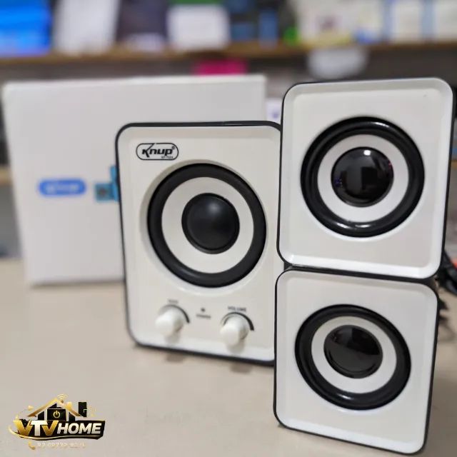 Caixinha Para PC e Notebook Com Subwoofer + Entrega Grátis  - Foto 2