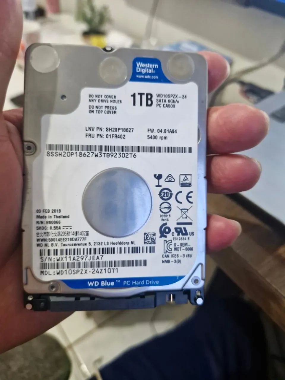 Hd 1 Tera troco Ssd