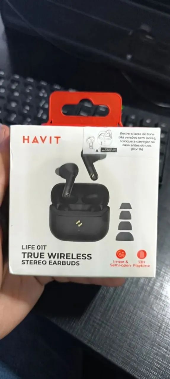 Fone de ouvido Bluetooth NOVO - Foto 2
