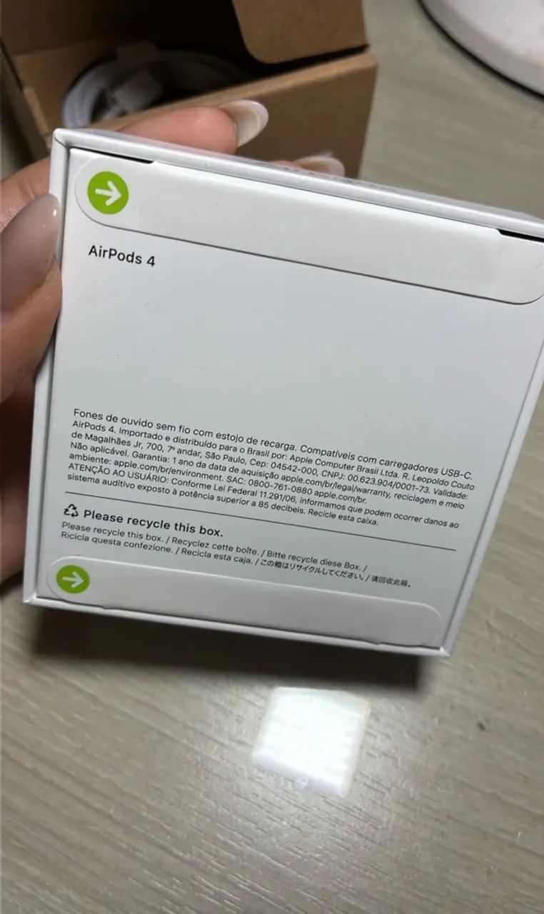 AIR PODS 4 COM CANCELAMENTO DE RUIDO - Foto 3