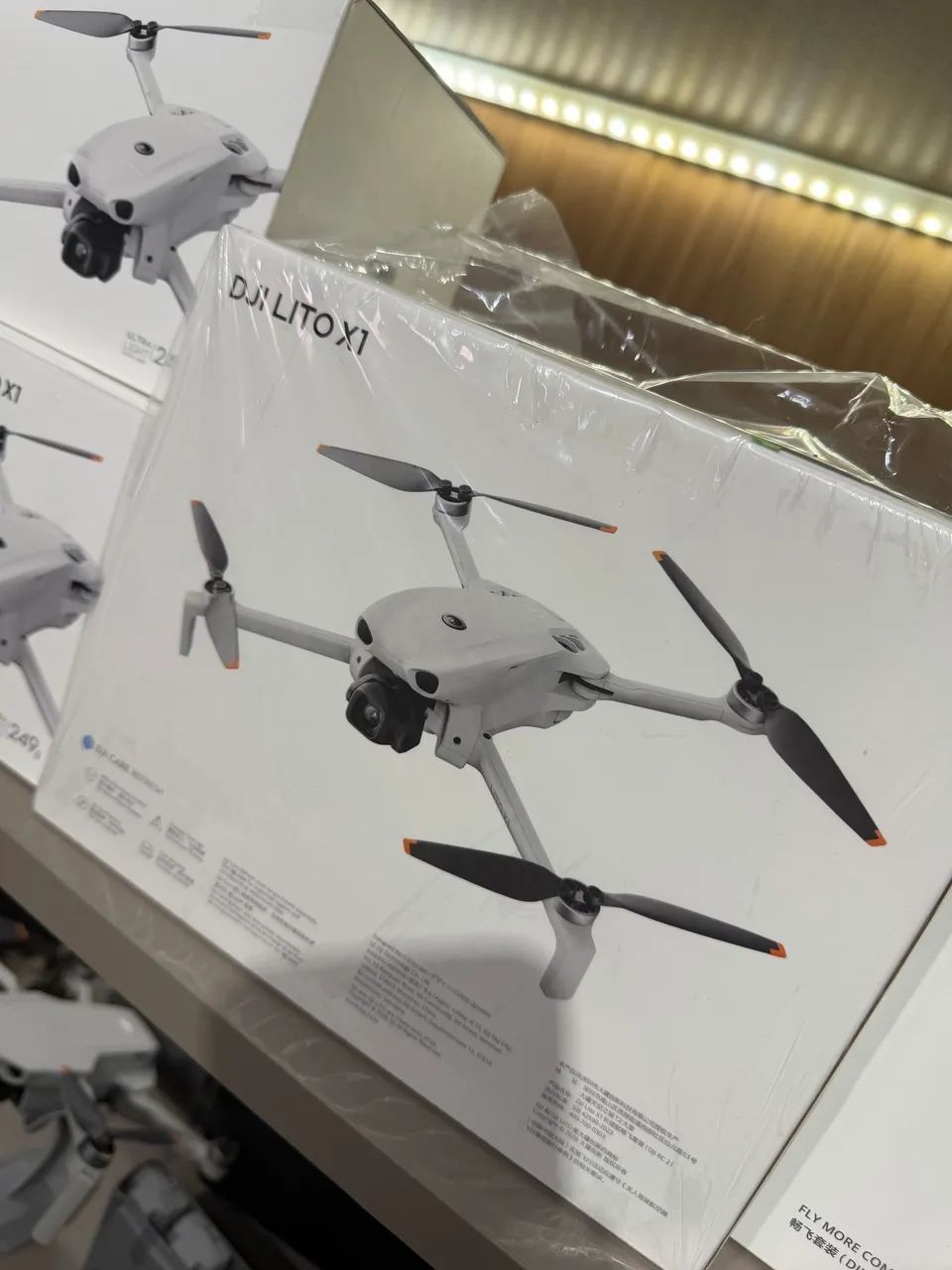 Drone DJI Lito X1 combo fly more BR
