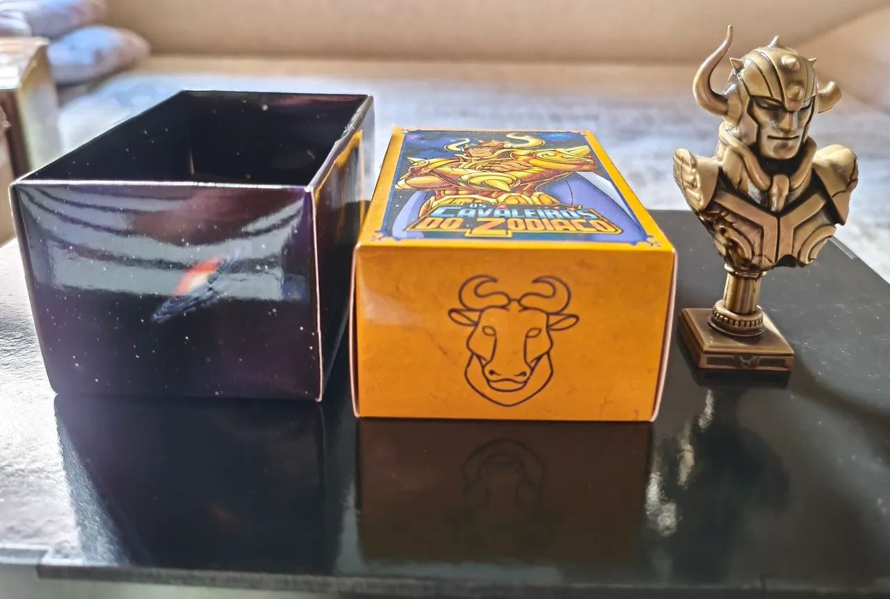 Estátua cavaleiros dos zodíaco Aldebaran de Touro - Foto 5