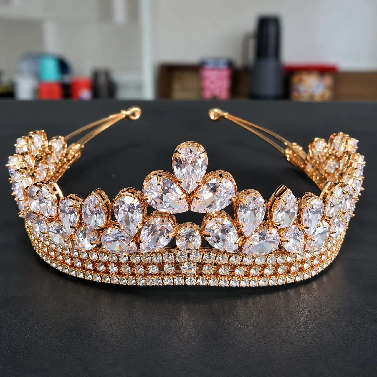Coroa de debutante com cristais  - Foto 2