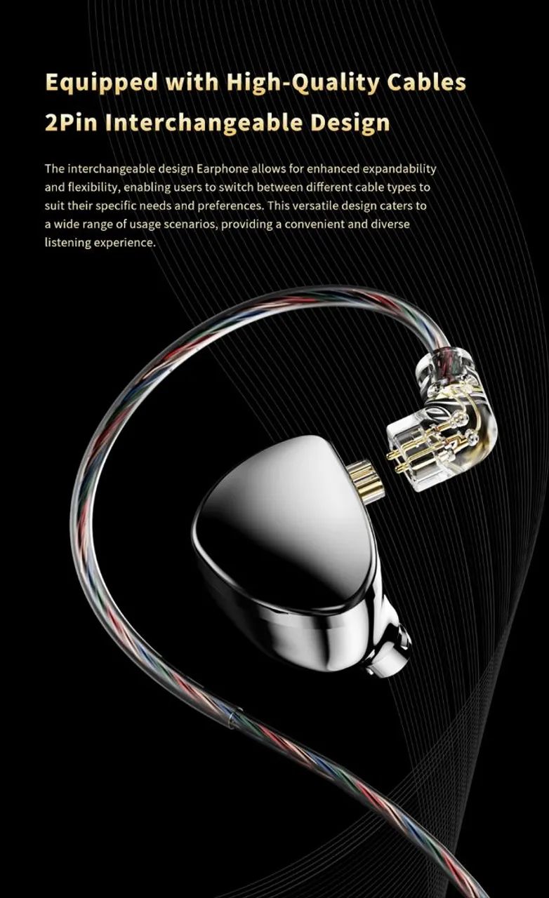 Fone in ear Trn MT5 - Foto 2