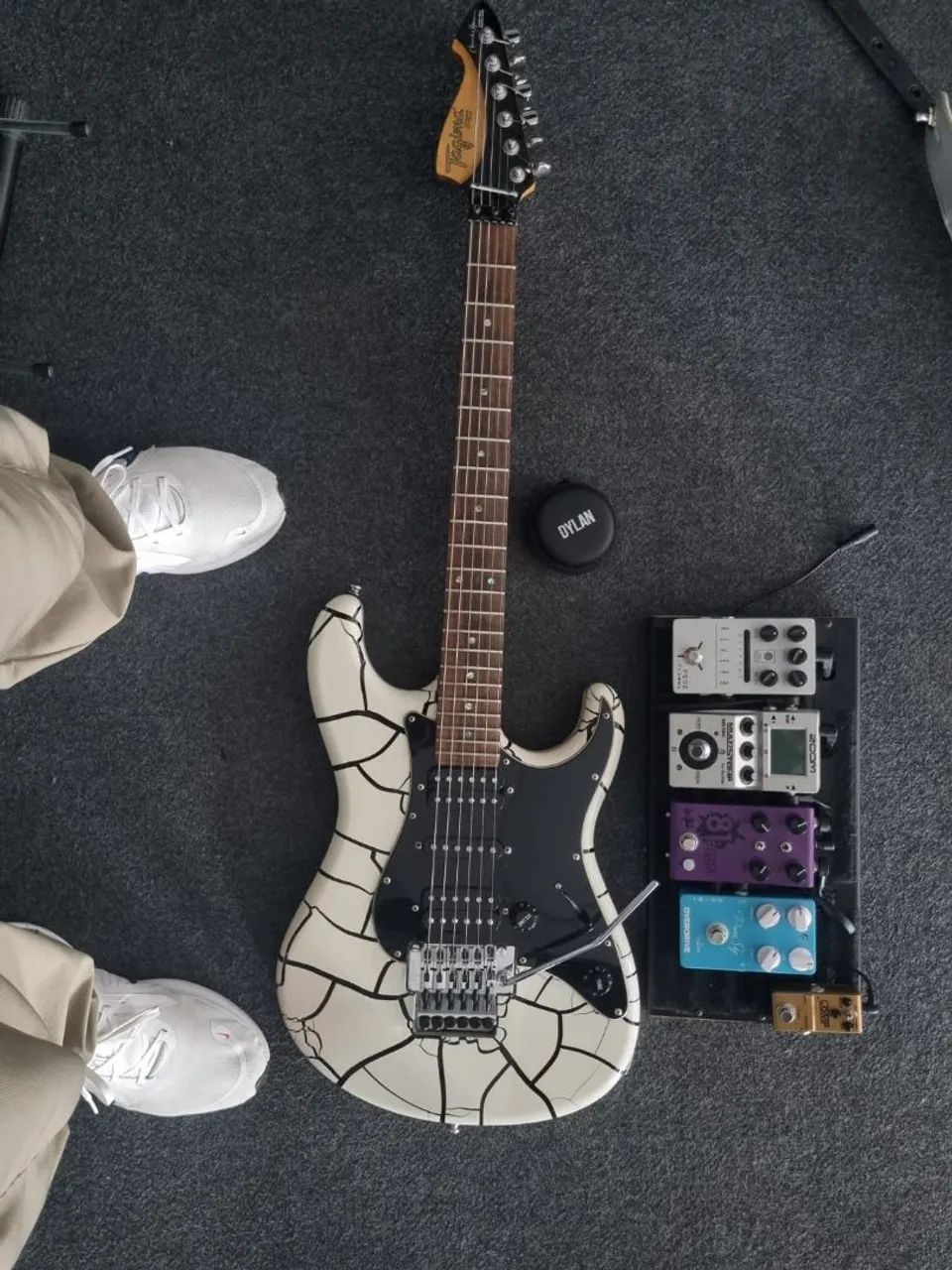 Guitarra Juninho afram JA2 branca - Foto 2