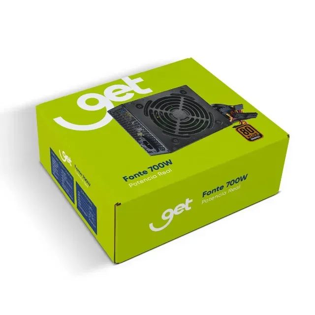 Fonte 700W Get 80Plus Bronze - Foto 2