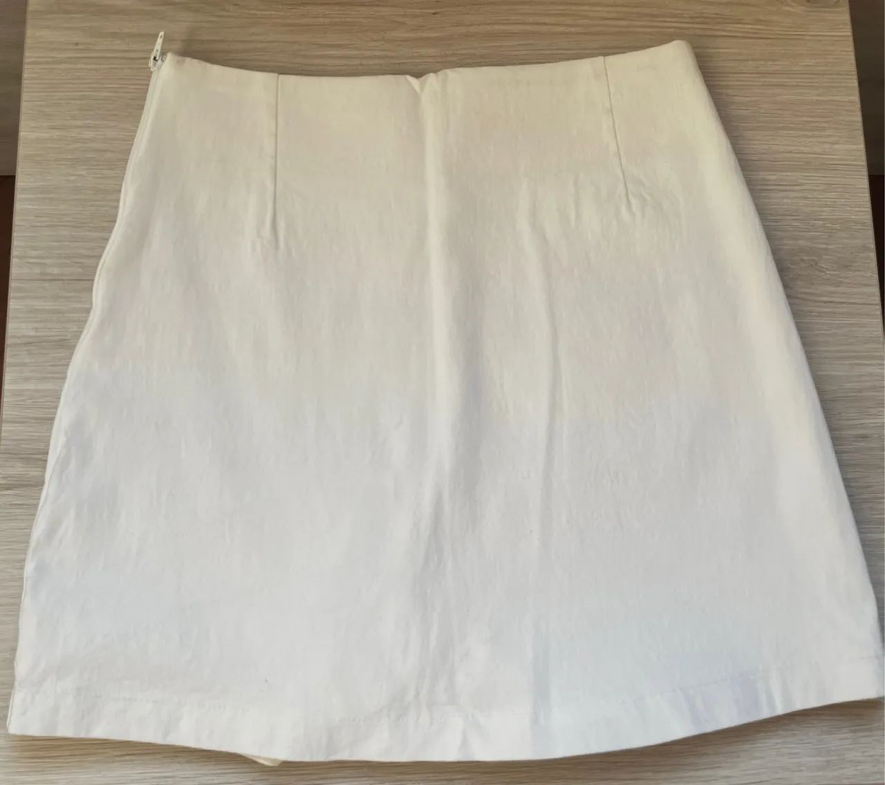 Saia-short off-white tamanho 14 - Foto 4