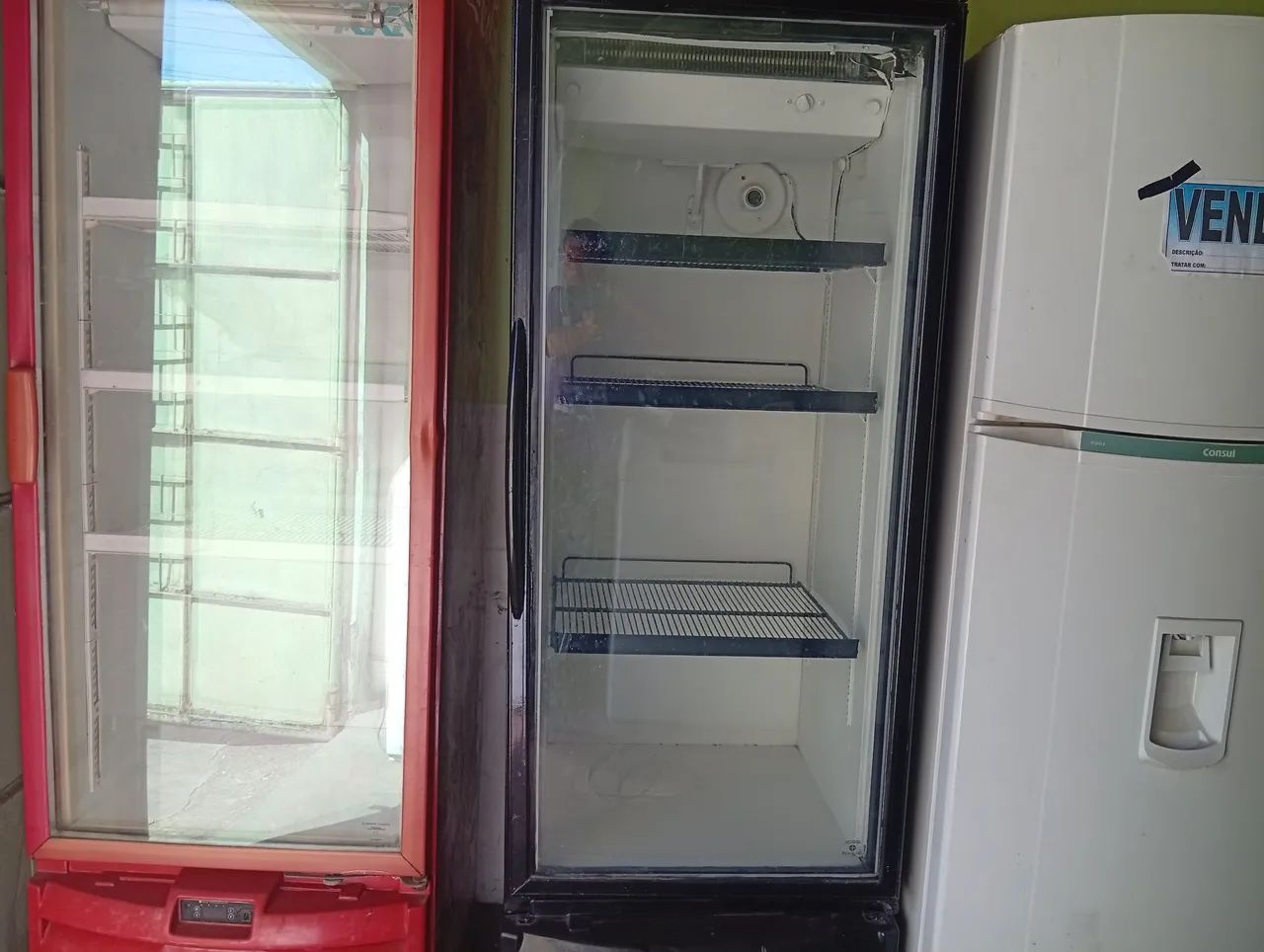 Geladeira e expositor 