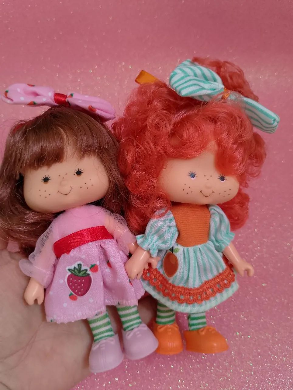 Boneca Moranguinho e Laranjinha Estrela