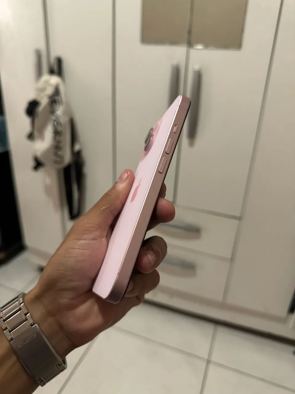 Iphone 15 rose 128gb zero - Foto 4