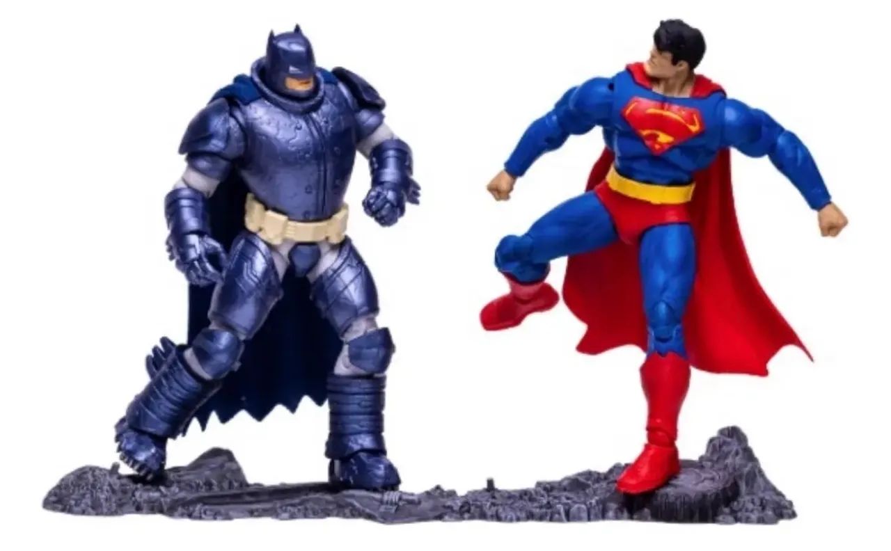 Mcfarlane Toys Superman Vs Batman Blindado 2 Pack - Foto 2