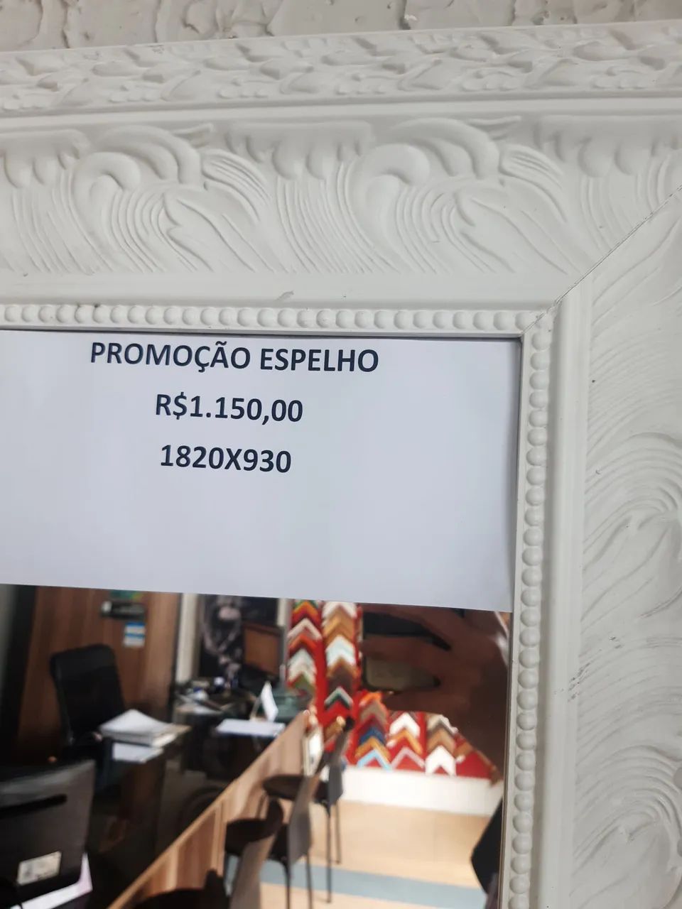 Espelho com moldura - Foto 2