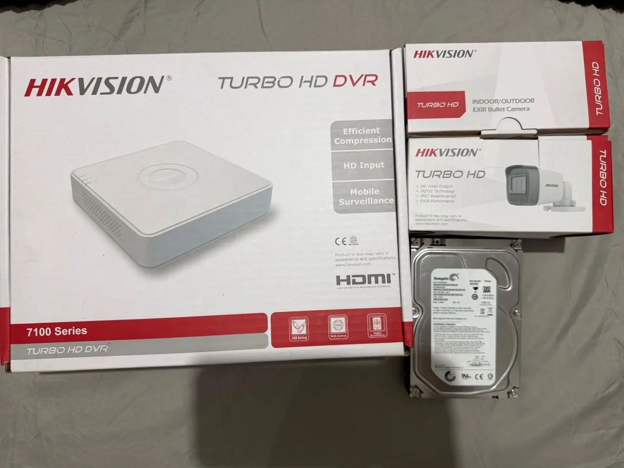 Câmeras e DVR 