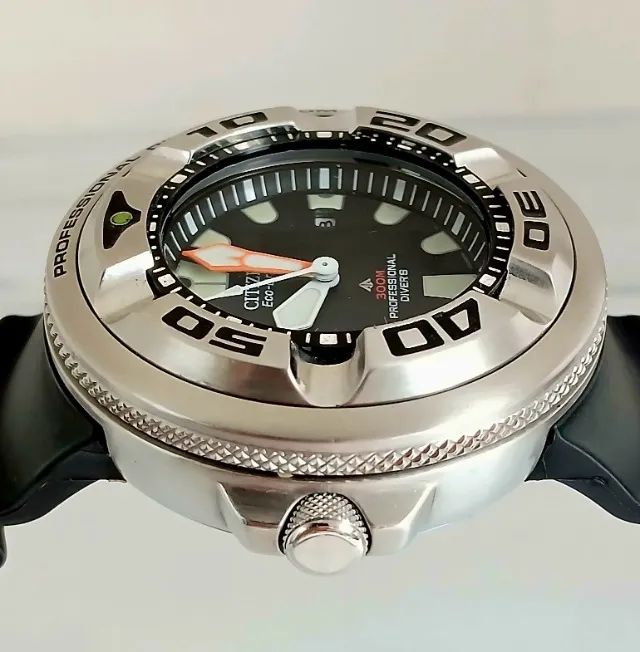 おおぞら Relógio Citizen Ecozilla BJ8050 Promaster Eco Drive - Não é Casio