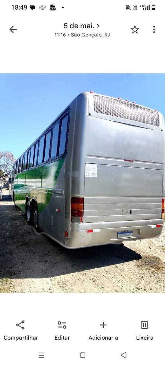 Marcopolo Paradiso Volvo B10M ano 96 - Foto 3
