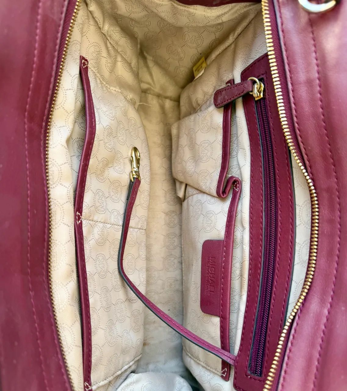 bolsa original michael kors matelassê marsala - Foto 4