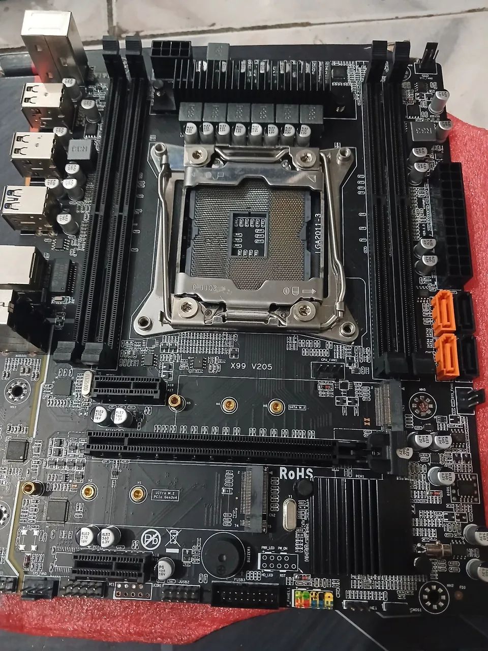 Placa mãe x99 defeito - Foto 3