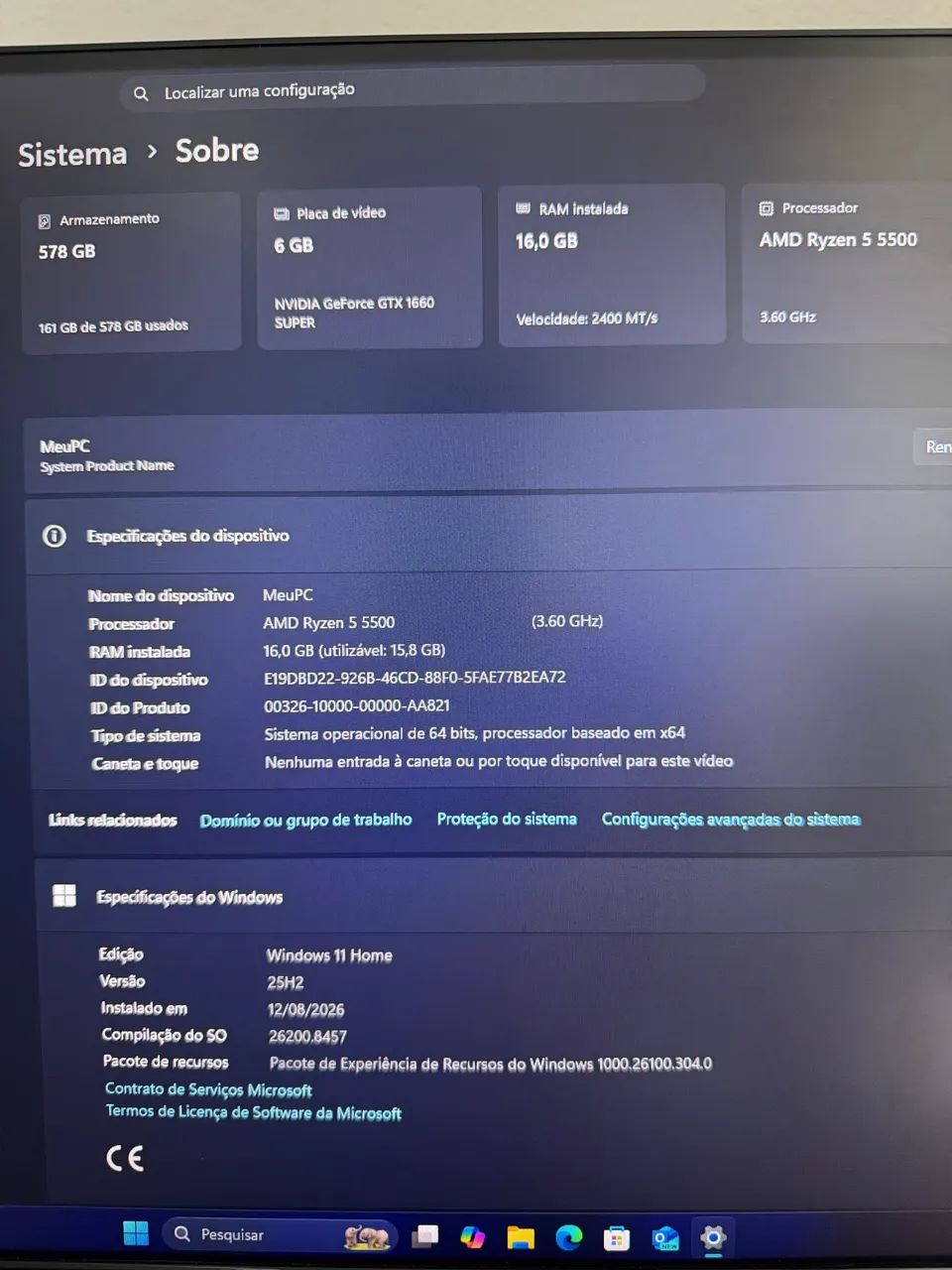 Pc gamer RYZEN 5 16gb - Foto 3