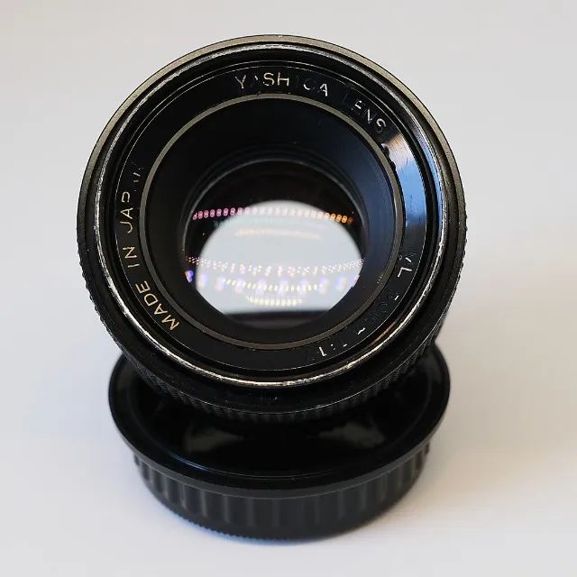 Yashica ML 50mm f/1.7, montagem Contax/Yashica C/Y, Made in Japan