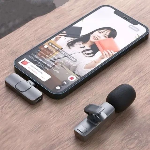 Microfone sem fio K9 com conector Lightning para iPhone Ultimas unidades - Foto 3