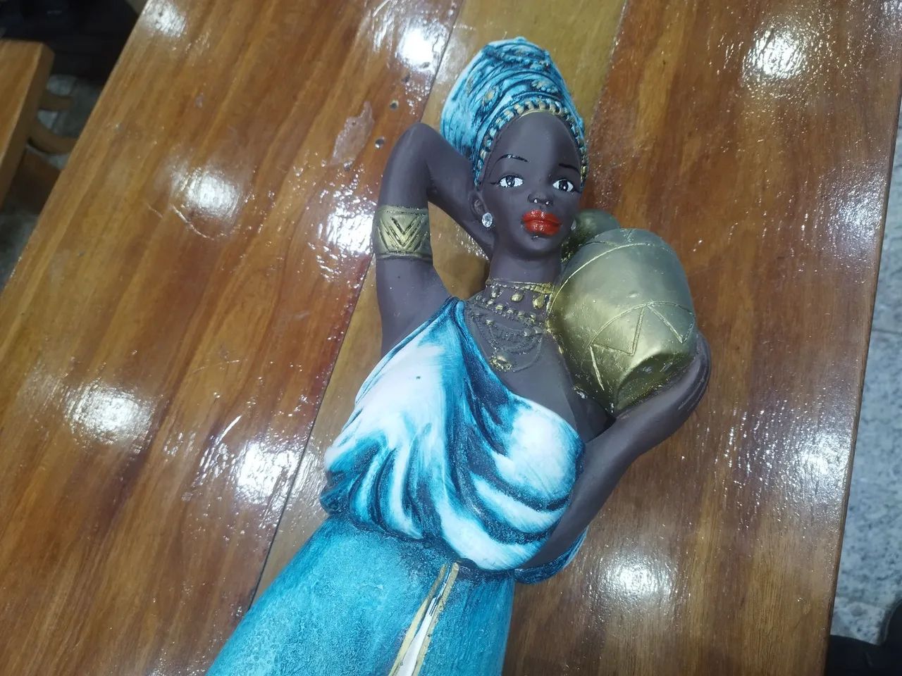 ESTÁTUA AFRICANA  - Foto 2