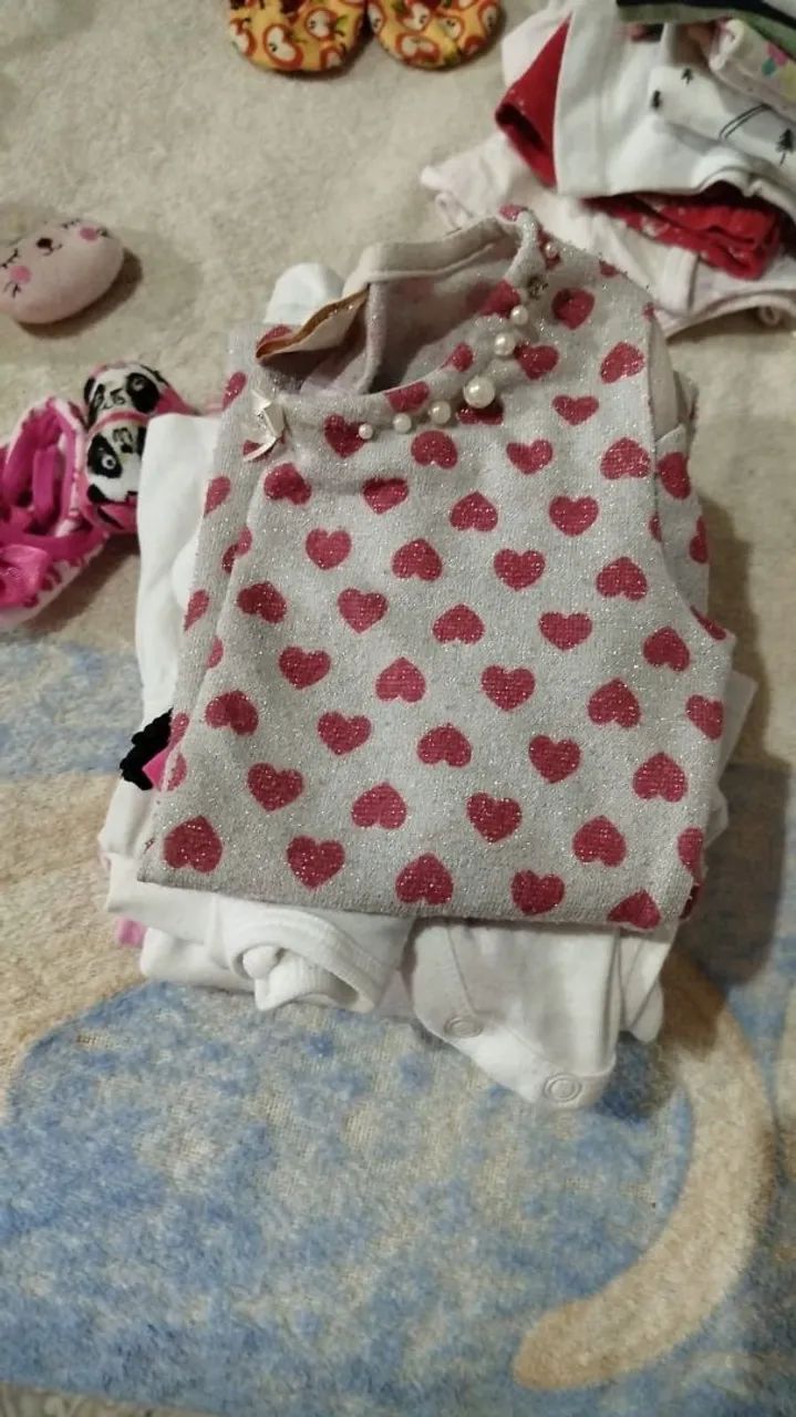 Lote de roupa Infantil menina  - Foto 5