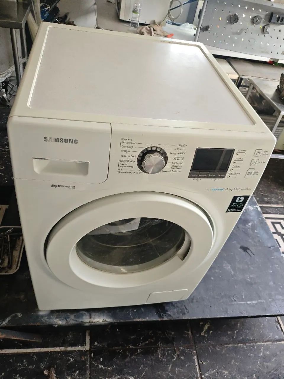 lava e seca Samsung eco bubbles 10.1kg - Foto 5