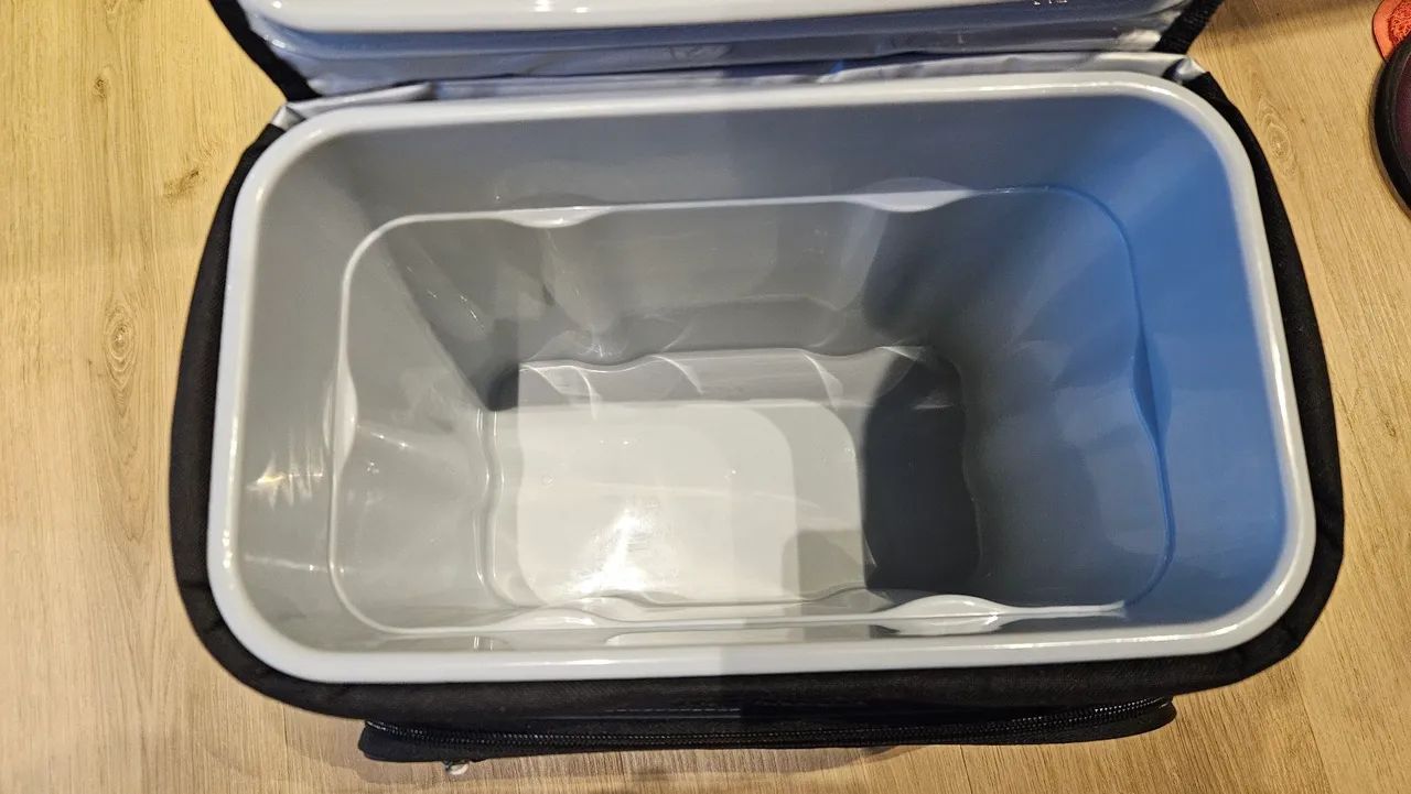 Caixa/Bolsa térmica com divisórias e bolsos externos! - Foto 3