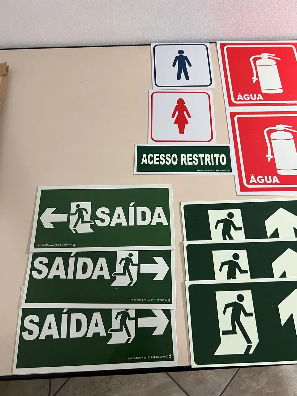 Placas Sinalização Segurança do Trabalho  - Foto 2