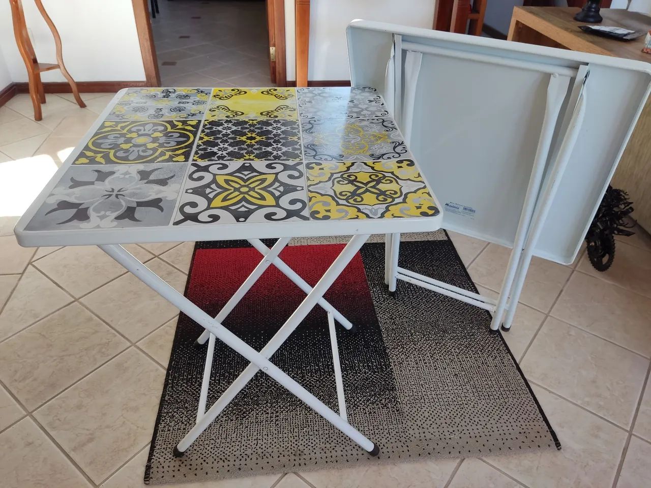 Mesa metálica modelo bar. - Foto 2