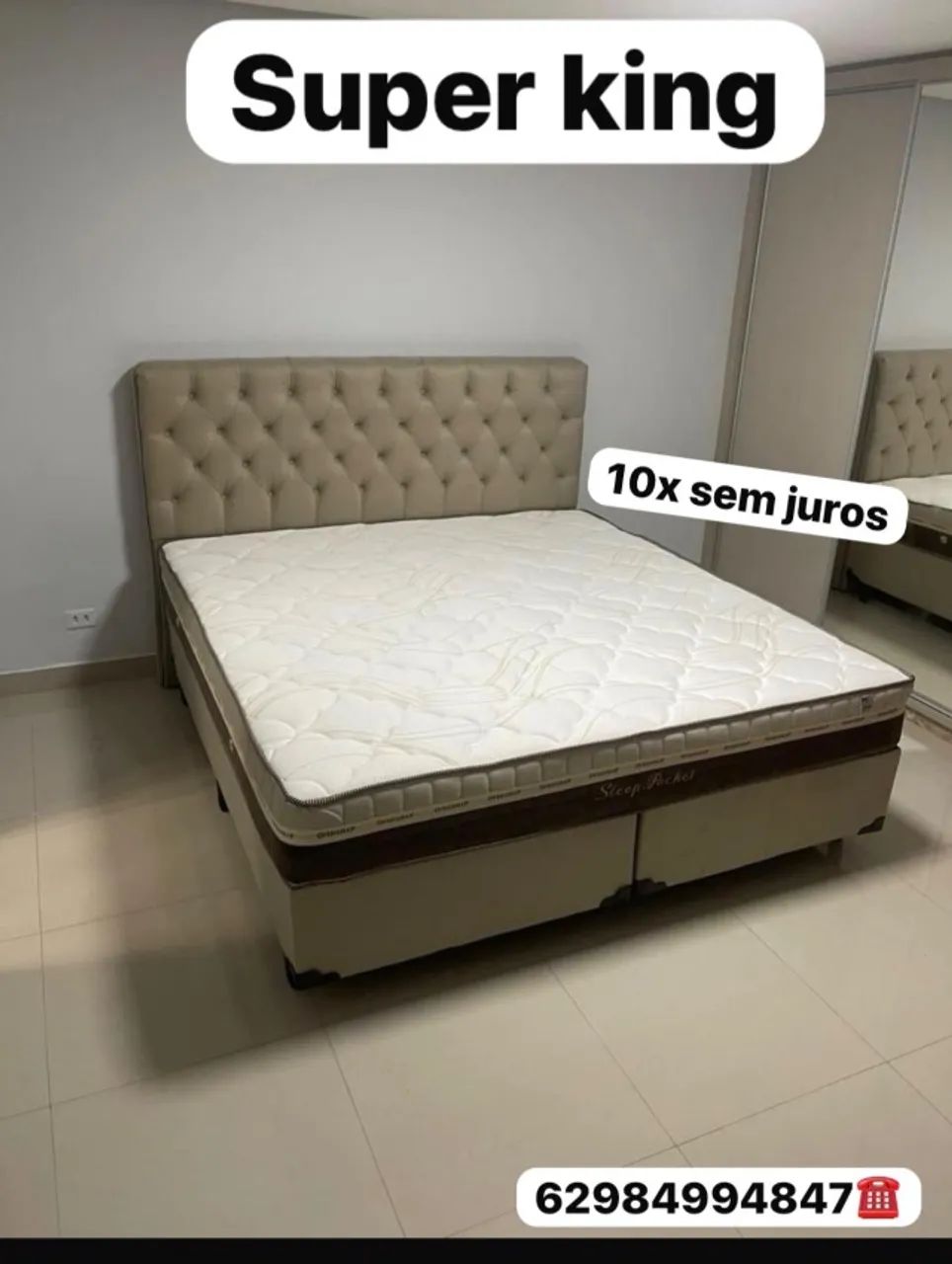 Super king (novo) parcelamos sem juros