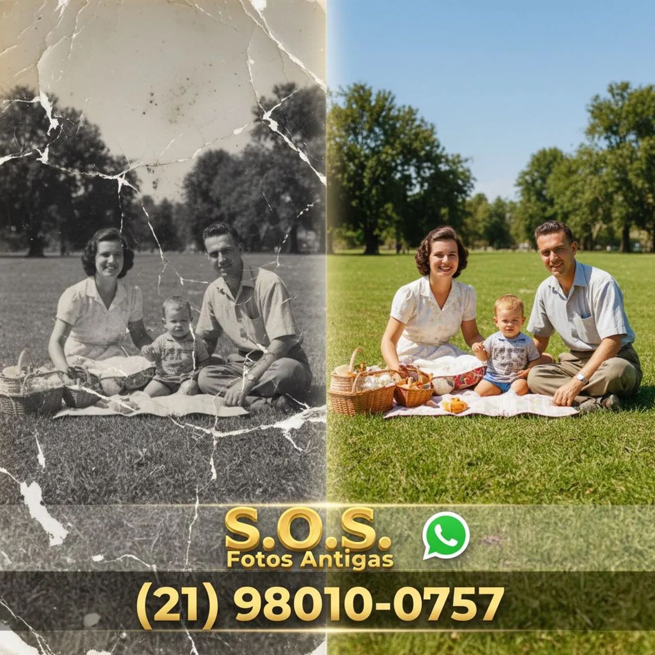 Restauração de Fotos Antigas  - Foto 4