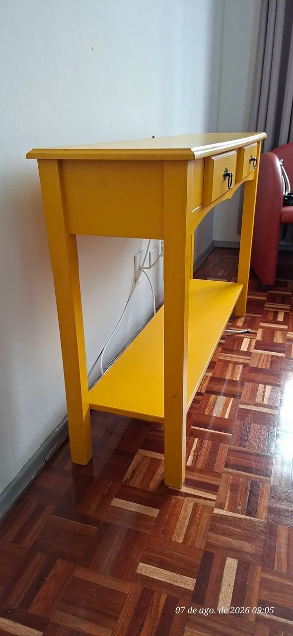 Aparador retrô amarelo  - Foto 2