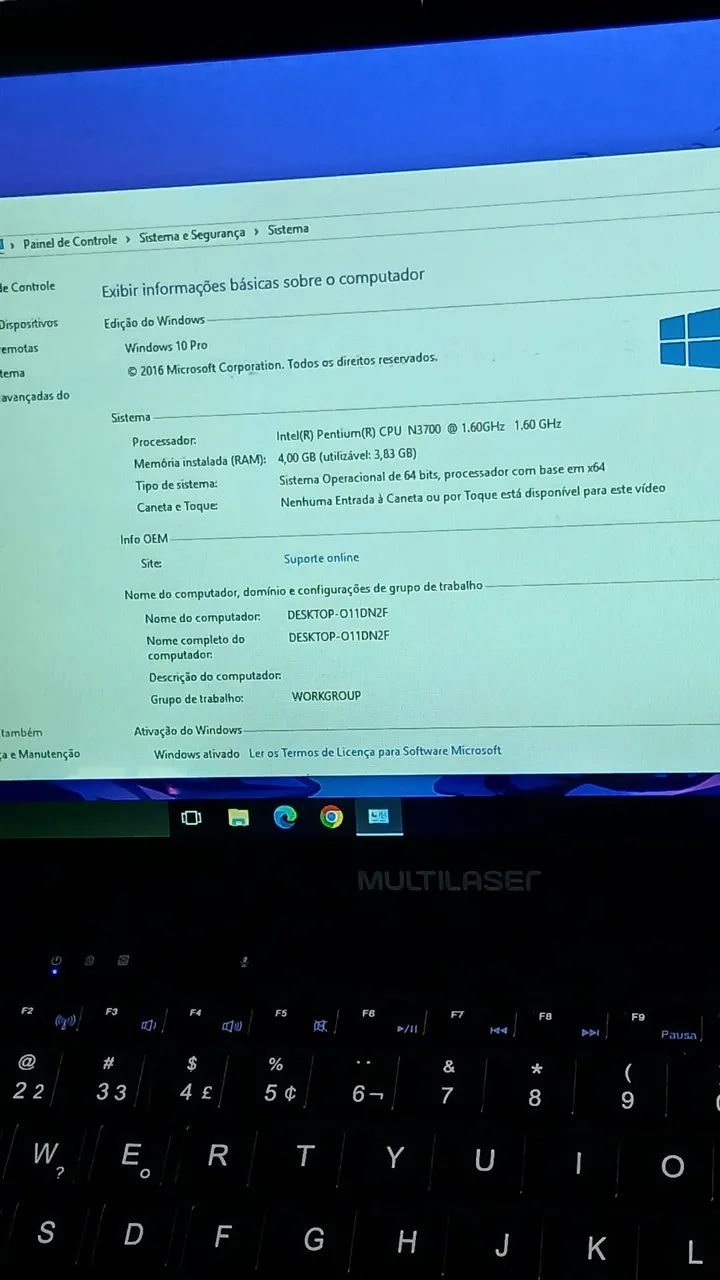 Notebook Zerado - Bateria Boa - 4GB RAM - Foto 4
