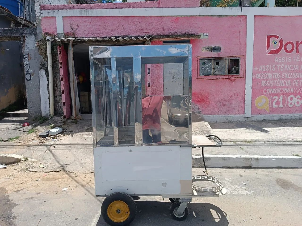 Carroça de pipoca 