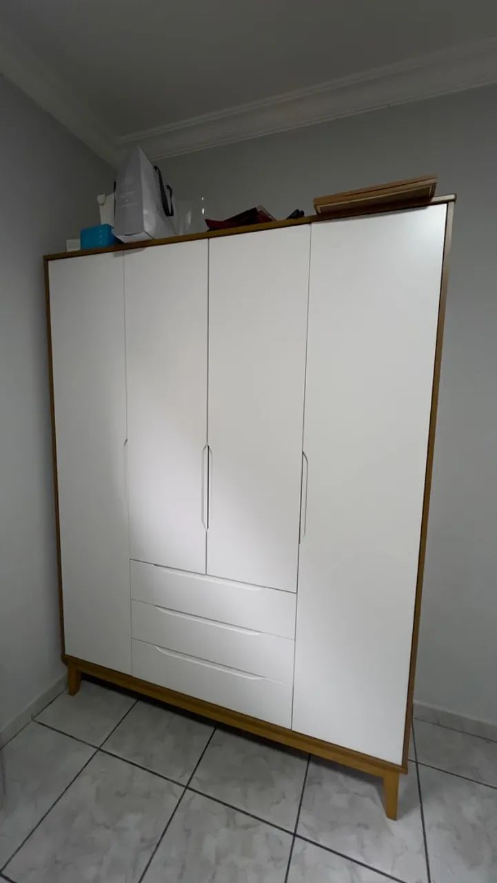 Guarda roupa e cômoda de bebê  - Foto 2