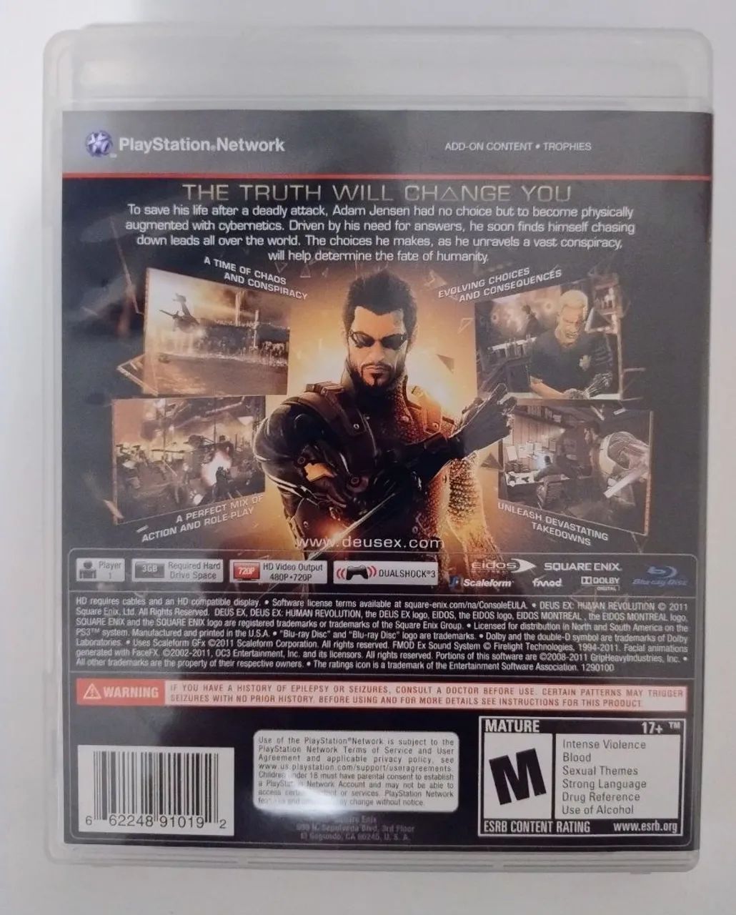 Deus Ex Human Revolution - PS3 - Foto 2