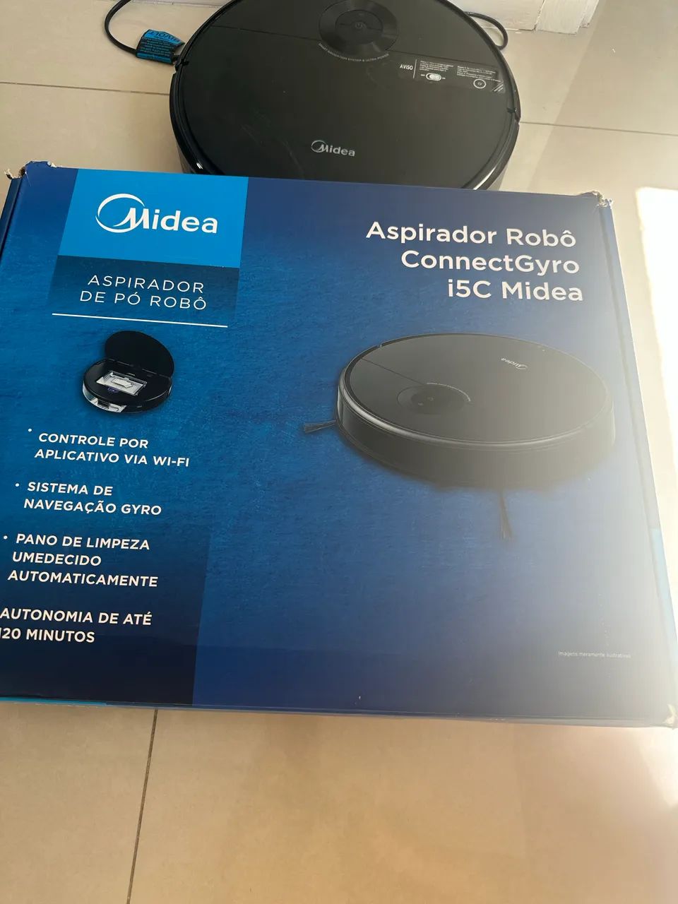 robô que aspira e passa pano  - Foto 3